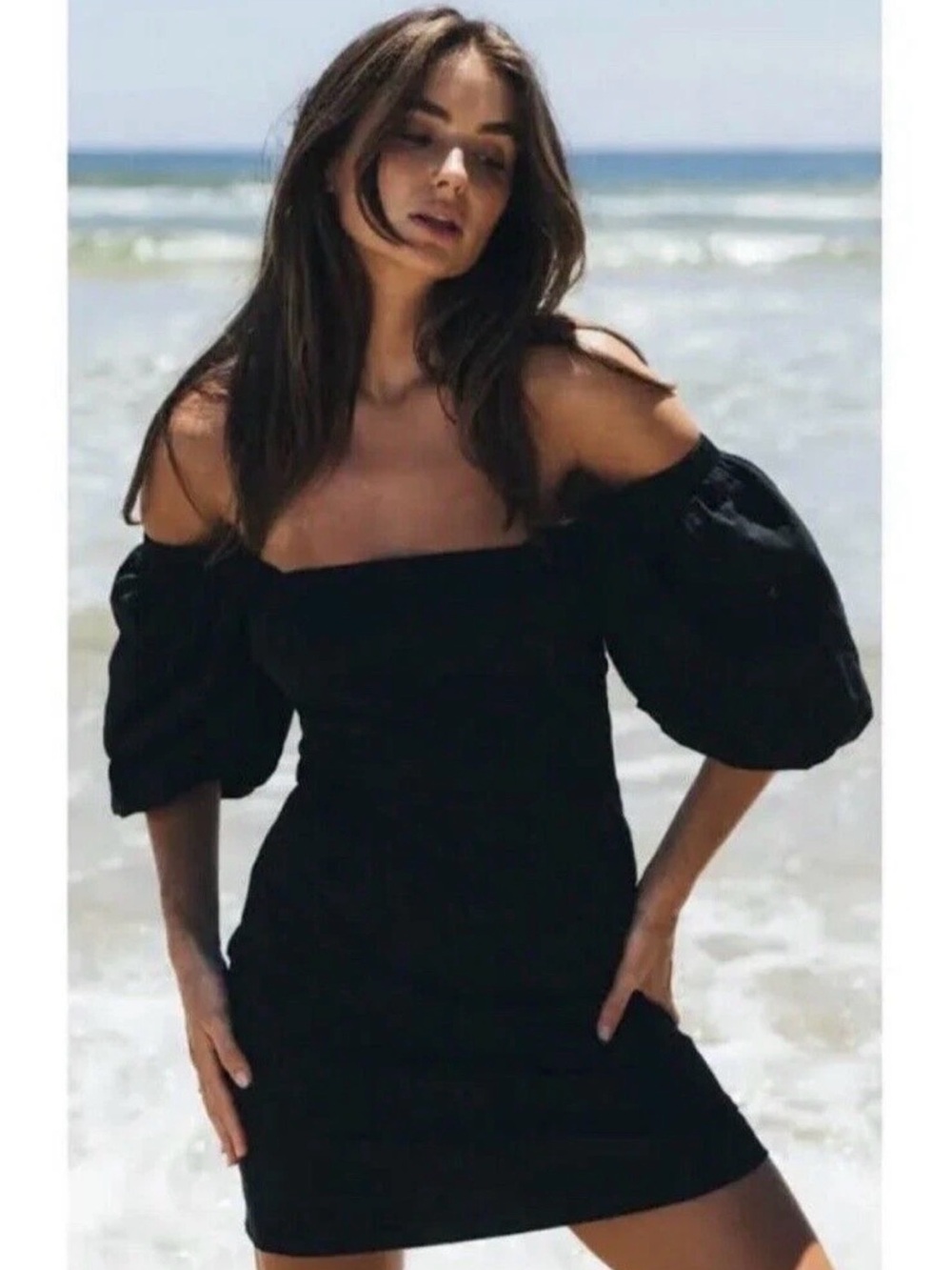 Free People Bubbly Off The Shoulder Dress